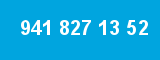 941 827 13 52 941 827 13 52